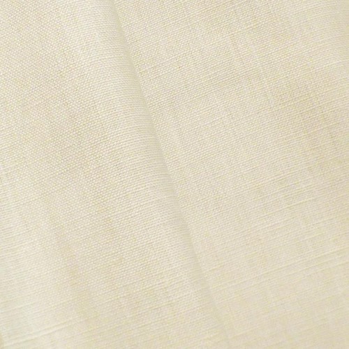 Vintage Ivory SemiOpaque CrossHatch Linen Decor Fabric DFW60888
