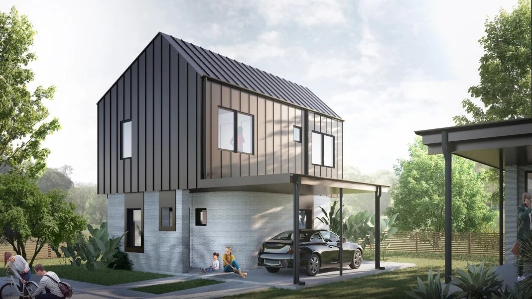 Four 3D Printed Houses Are Going on the Market in Austin