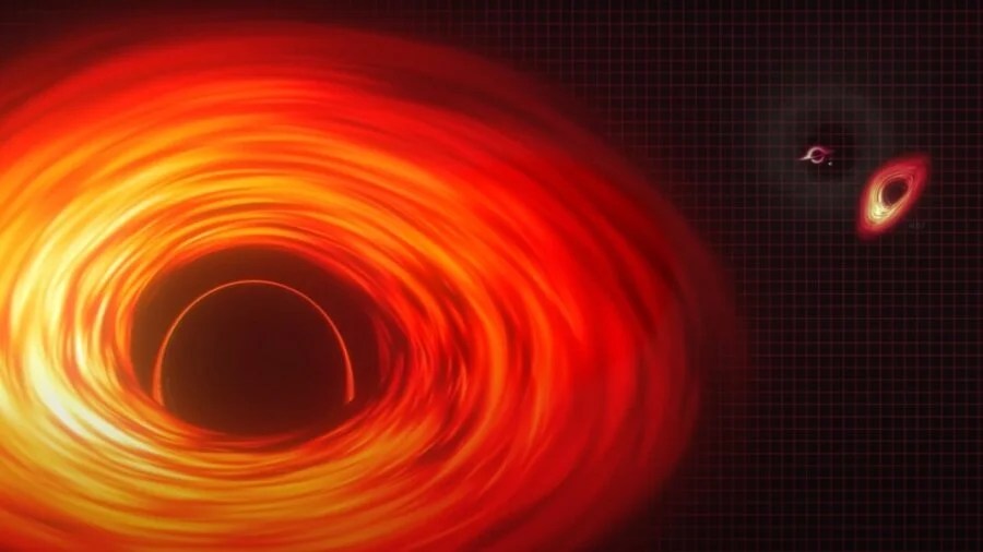 NASA Visualization Shows Supermassive Black Holes That Could Swallow