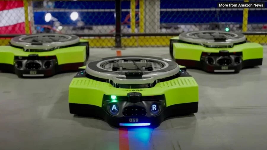 Amazon Robots Take Over Warehouses to Get That Thing You Ordered Even