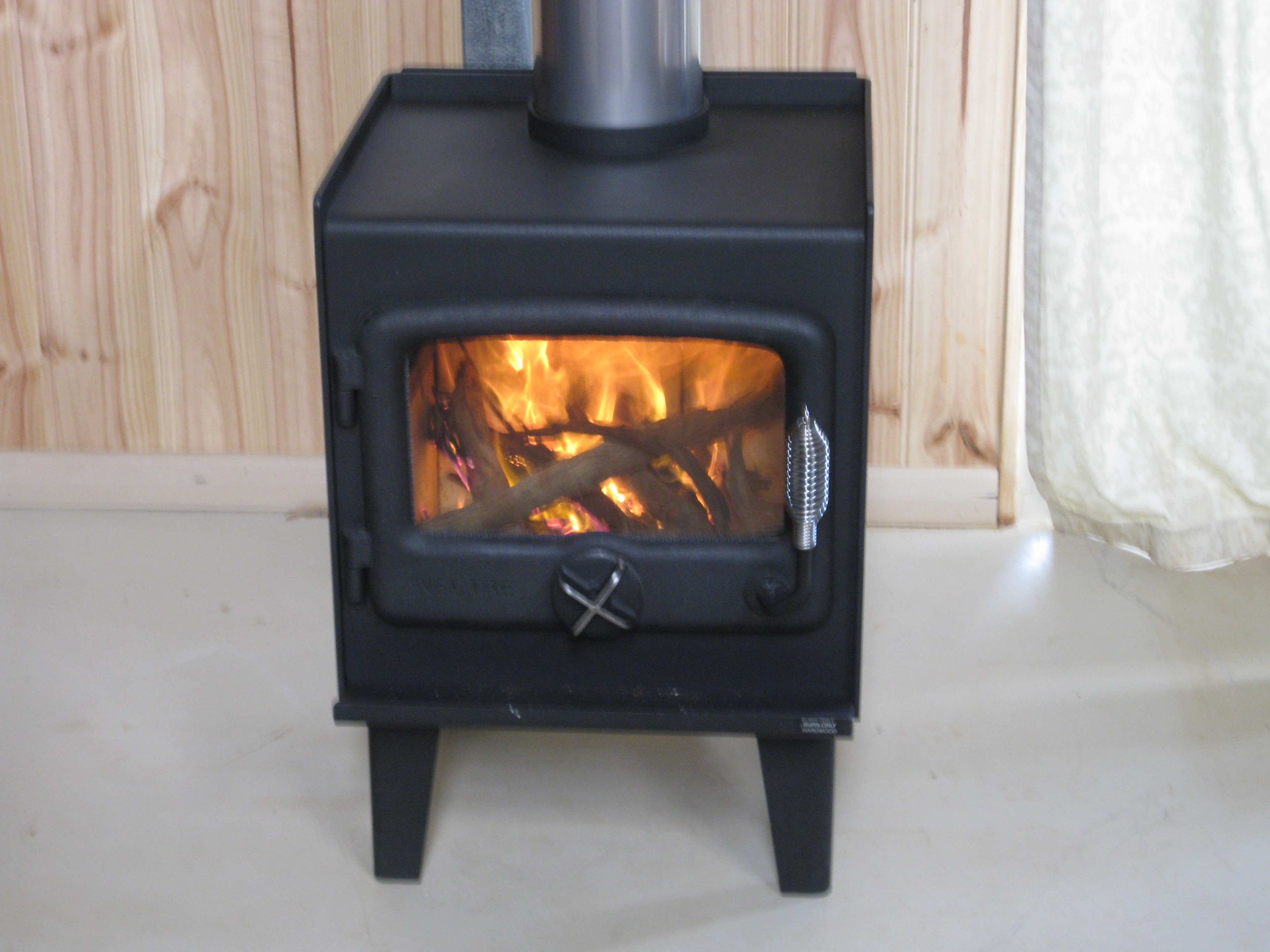 Wood heater installed | Singularo