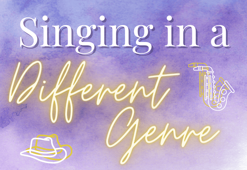 How to Sing in a Different Genre +a Country to Musical Theatre Genre