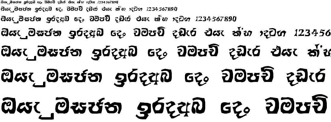 Sara Ramanee Font Download 🔴 Free Sinhala Font