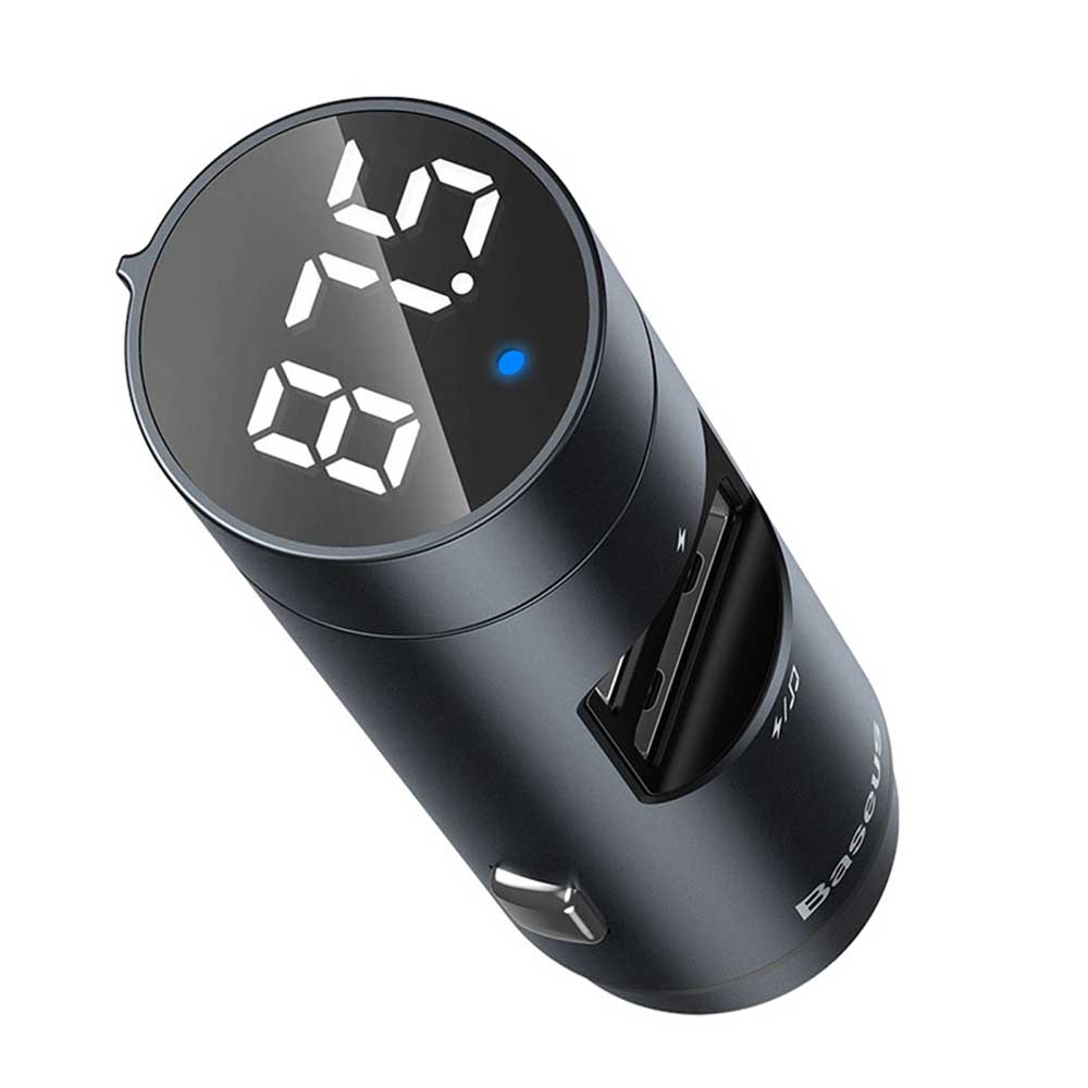 Baseus Energy Column Car Wireless MP3 Charger FM Transmitter Sinin