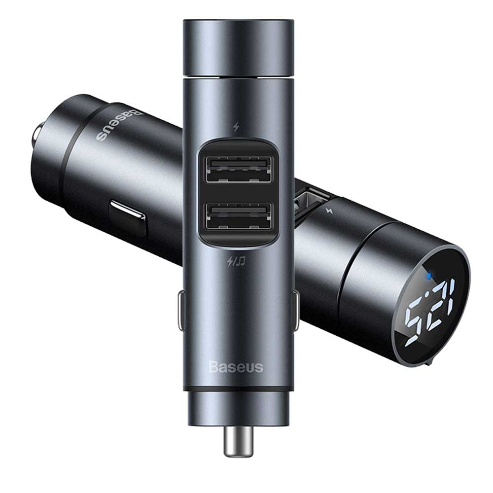 Baseus Energy Column Car Wireless MP3 Charger FM Transmitter Sinin