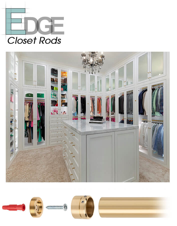 Edge Closet Rods Palmer Industries