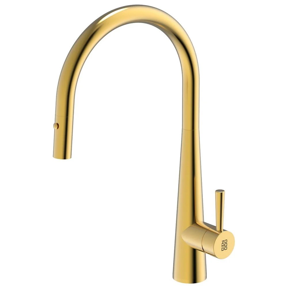 CIGNUS 14 EUREKA GOLD TAP, PVD SS PULLOUT, DUAL FUNCTION Sinks and Taps