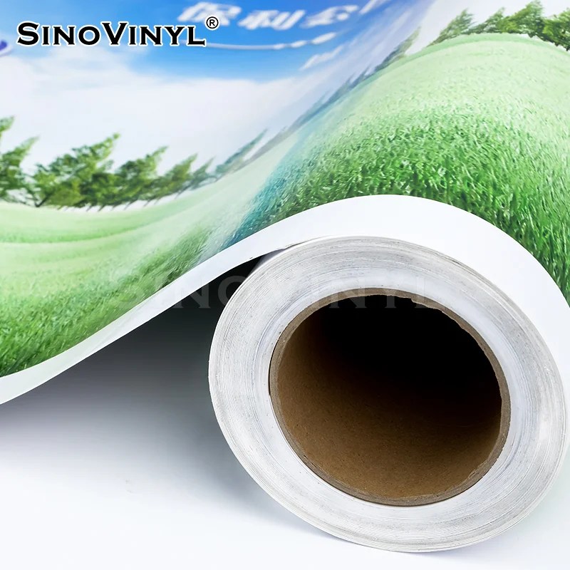 Car Stickers Bubble Free Inkjet Media Self Adhesive Vinyl Rolls