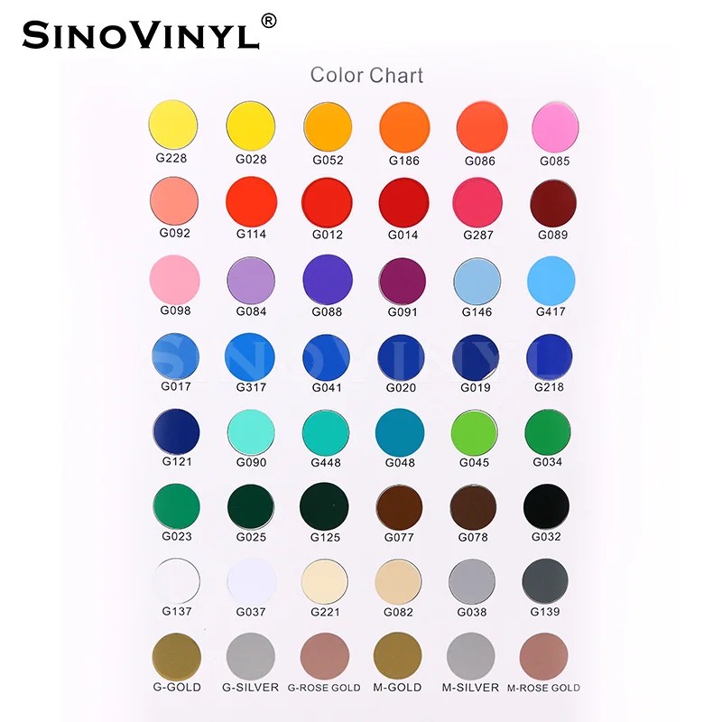 Durabilidad láser colorido vinilo Banner gráfico DIY Craft Cricut película autoadhesiva corte