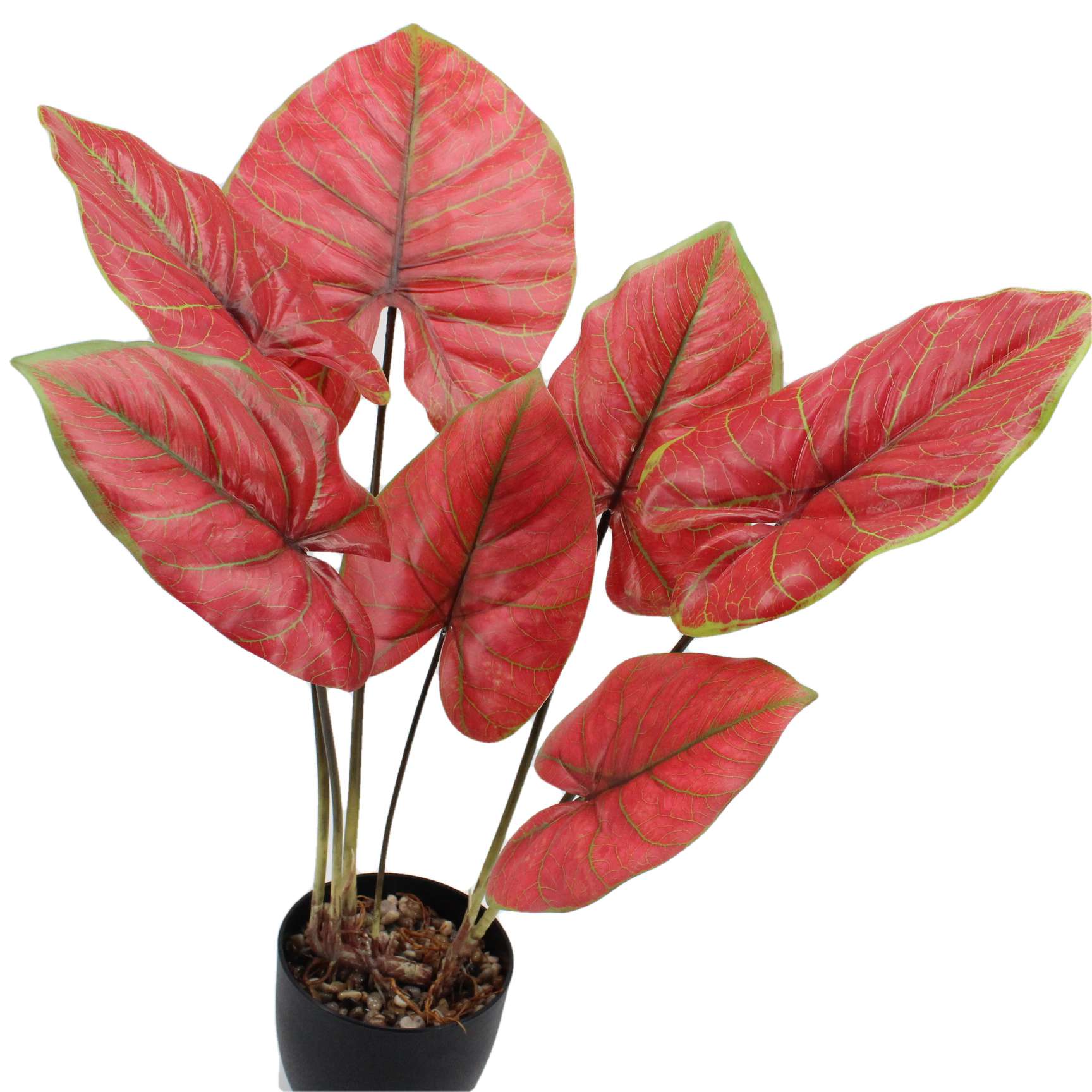 Tall Artificial Houseplant Caladium Plant Artificial Flower Factory