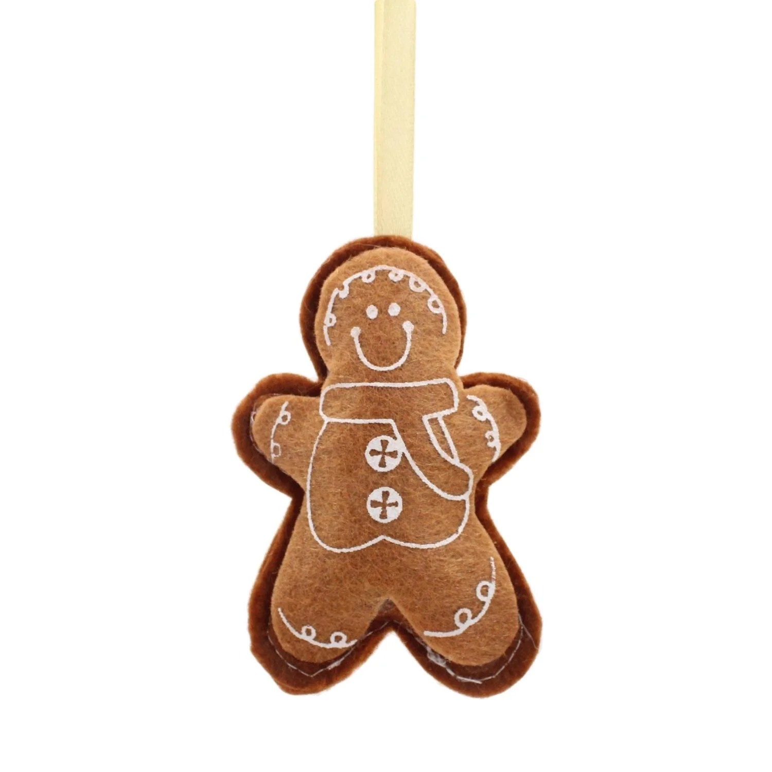 Cute Gingerbread Man Christmas Ornament Hanging Home Decor Christmas