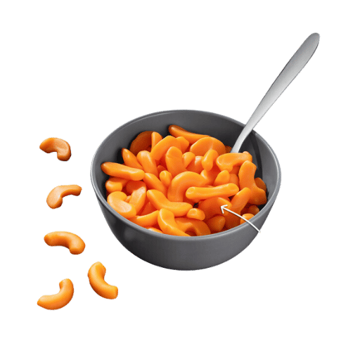 Explorando el mundo de los dulces gomosos de macarrones con queso Kraft