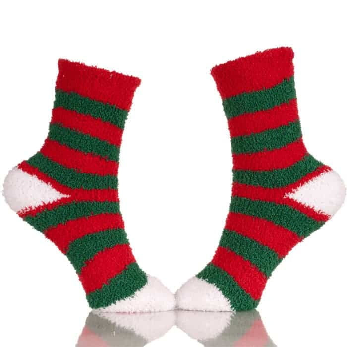 Dollar Tree Fuzzy Socks, Soft Thick SinoKnit