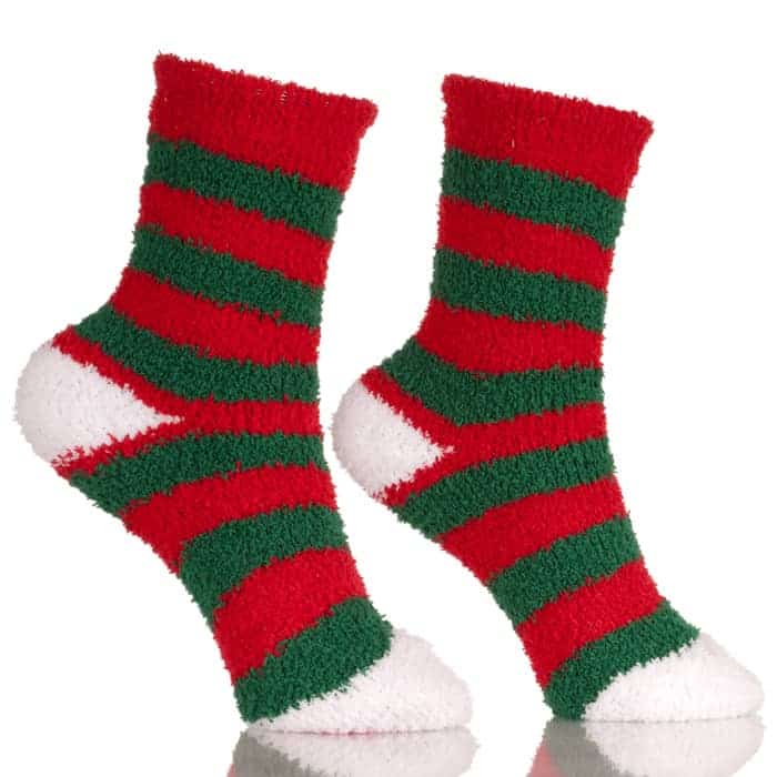 Dollar Tree Fuzzy Socks, Soft Thick SinoKnit
