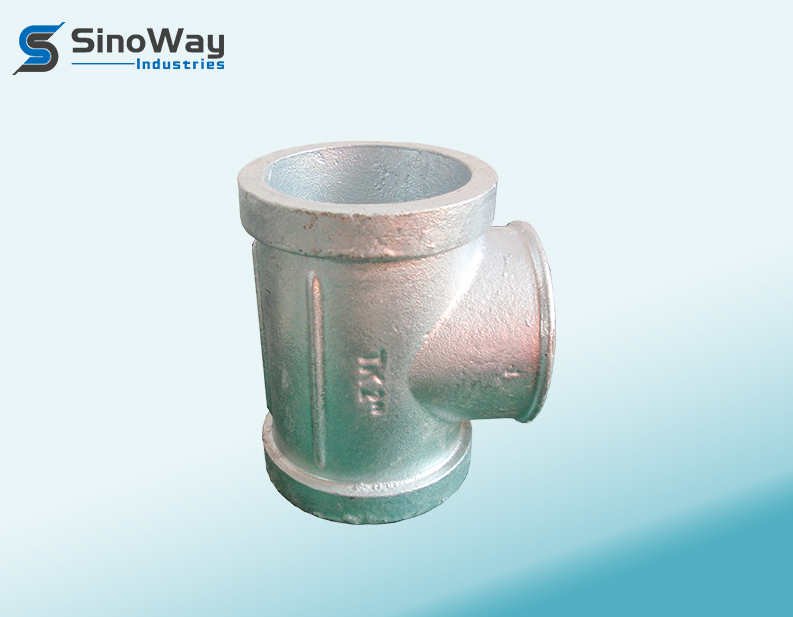 Cast Iron Pipe Fittings Sinoway Industry Metal Parts