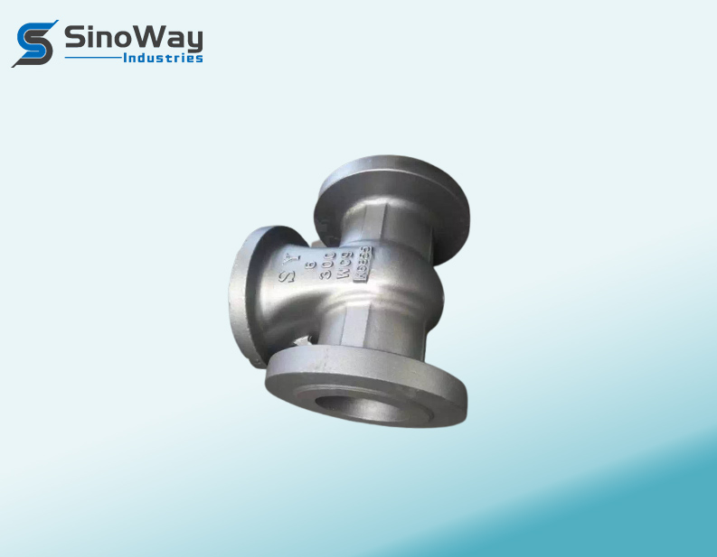 Shell Mold Iron Casting Valve Body Sinoway Industry Metal Parts