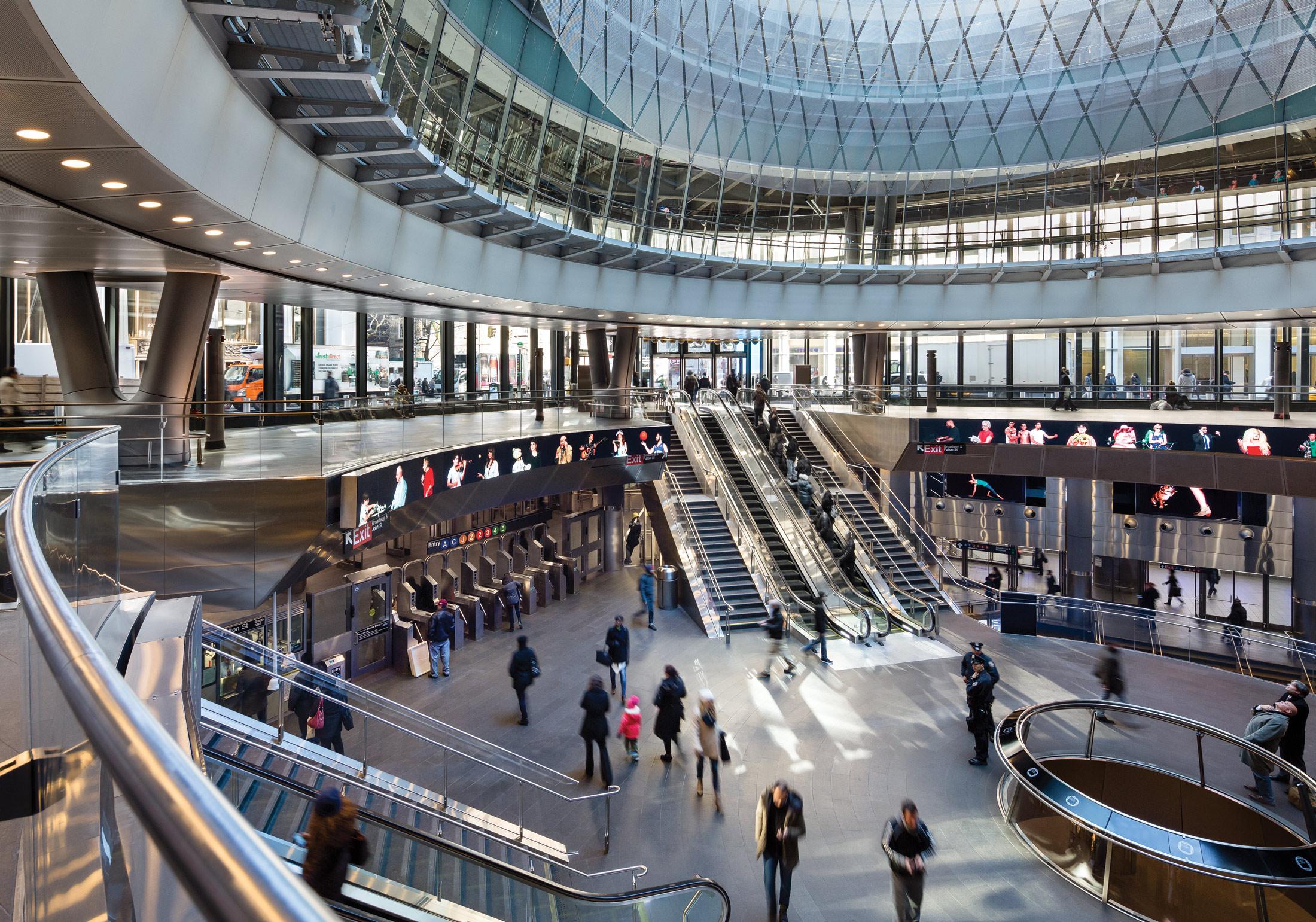Fulton Center Structure Steel Institute of New York