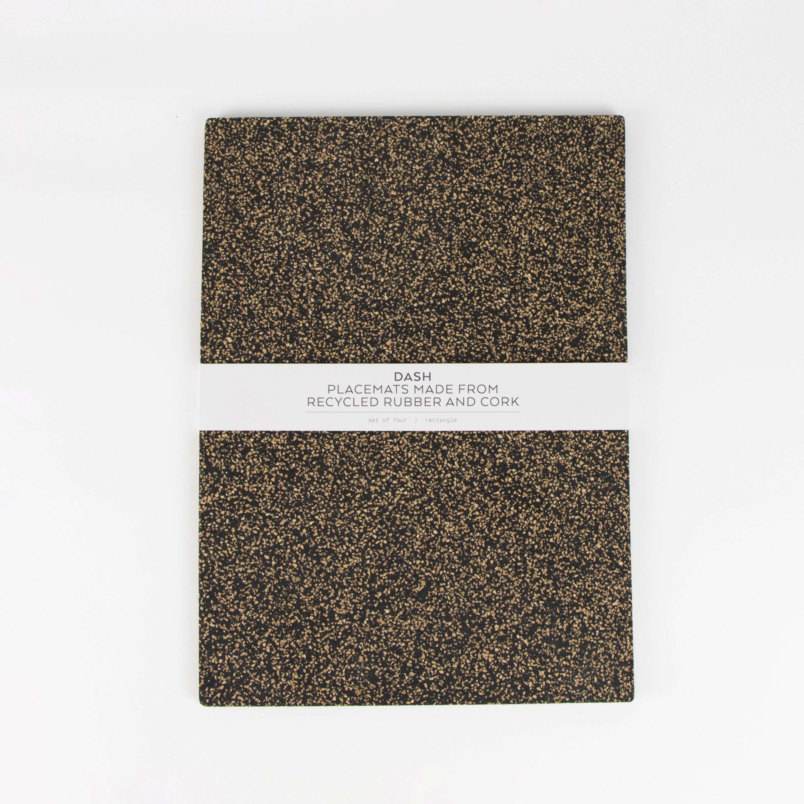 Recycled Rubber & Cork Placemat Set Siop Wyn