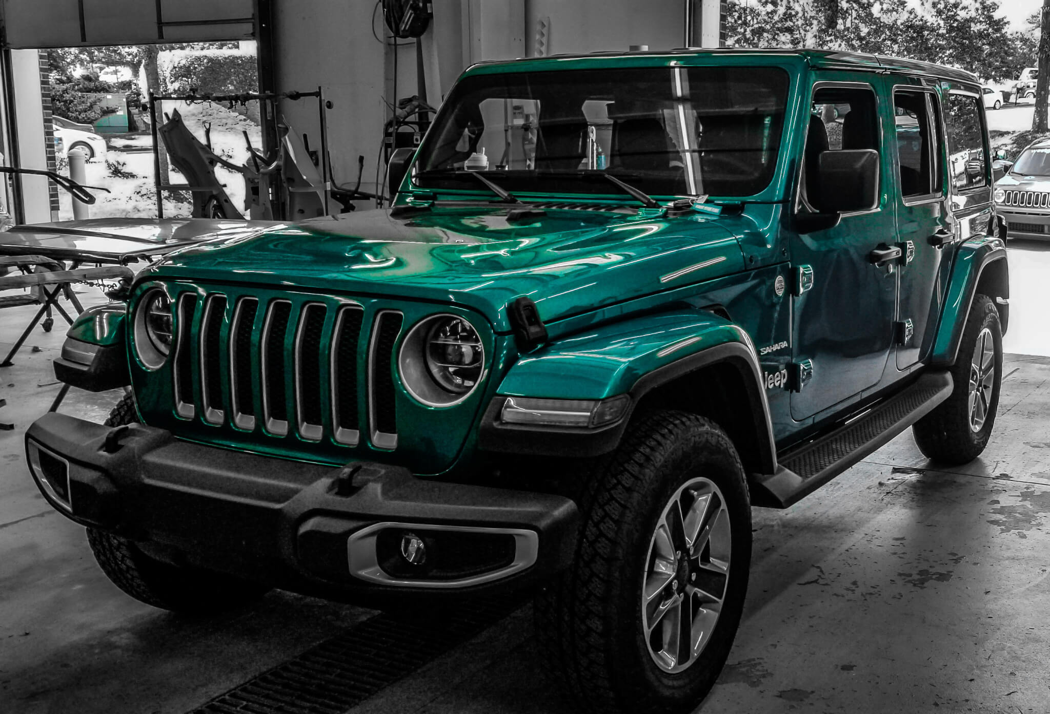 Jeep Wrangler Challenges Sioux Falls Dent Repair