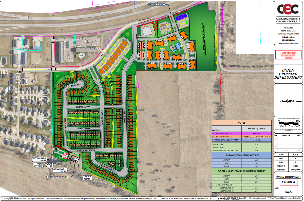 Union Crossing development in North Sioux awarded 2.71 million grant