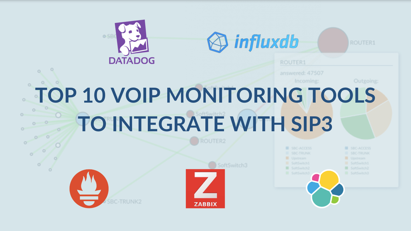 Top 10 VoIP Monitoring Tools to Integrate with SIP3 SIP3 Monitor
