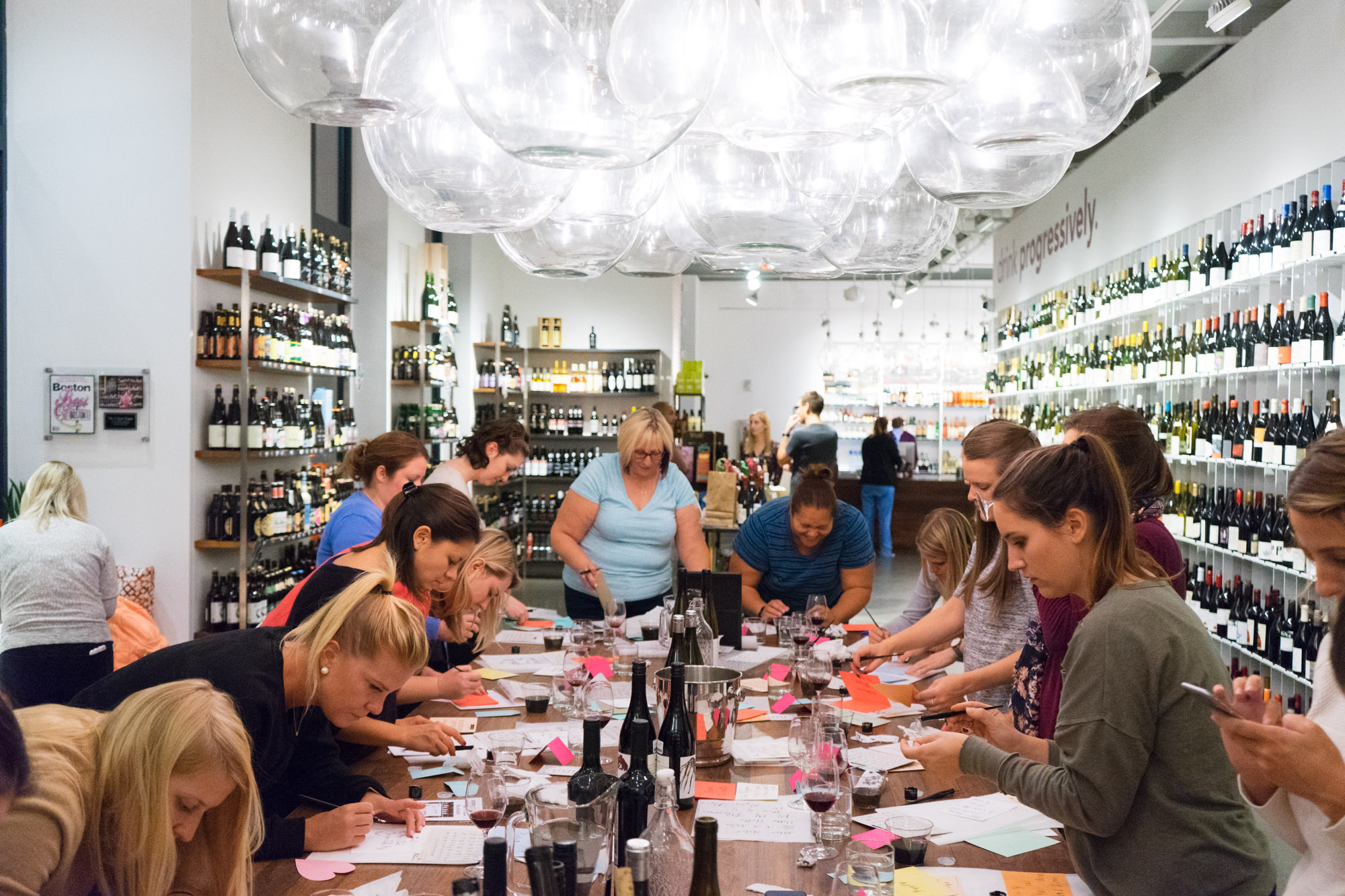 Sip & Script wine pairing with Urban Grape Sip & Script