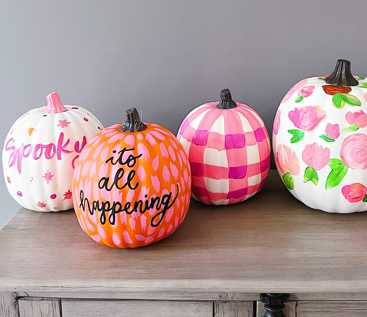 Pumpkin Painting at KheYo Sip & Script