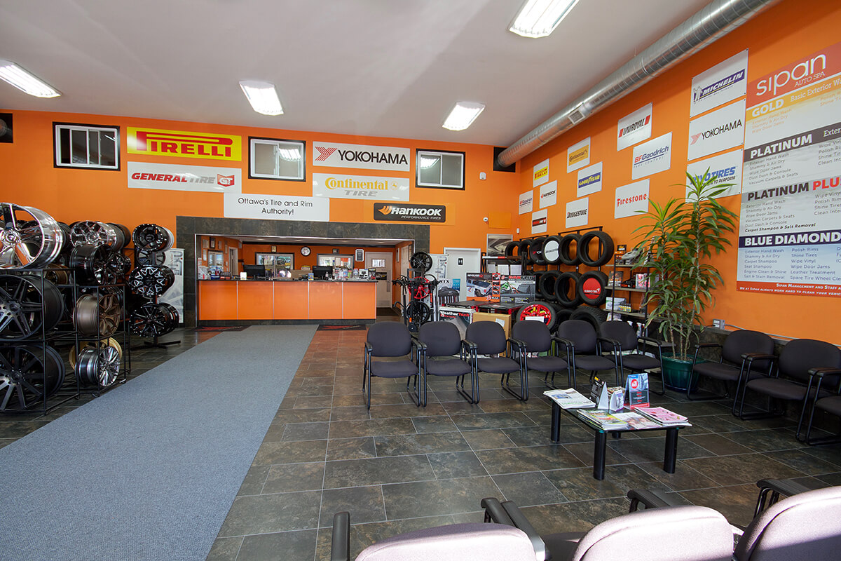 Sipan Tires & Rims Shop Gallery Ottawa's Wheel & Tire Experts