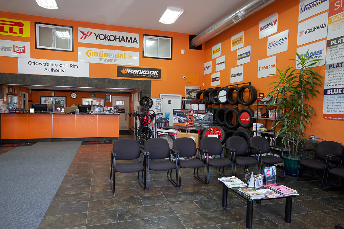 Sipan Tires & Rims Shop Gallery Ottawa's Wheel & Tire Experts