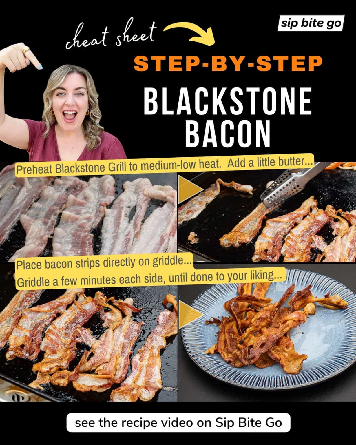 How To Cook Bacon On Blackstone Griddle Sip Bite Go