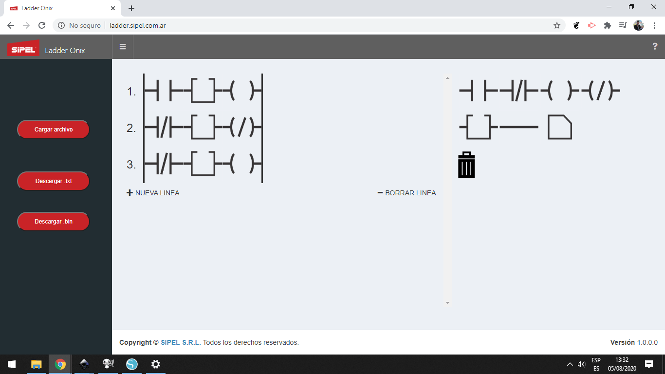 Ladder Programación S300
