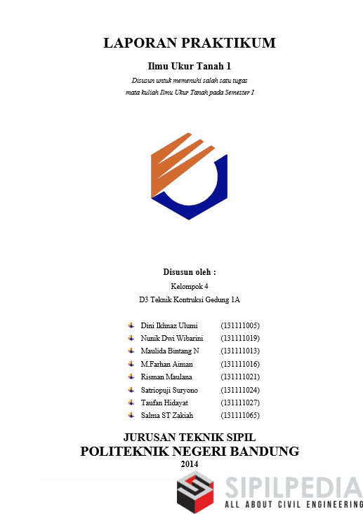 Laporan Praktikum Ilmu Ukur Tanah 1 Sipilpedia