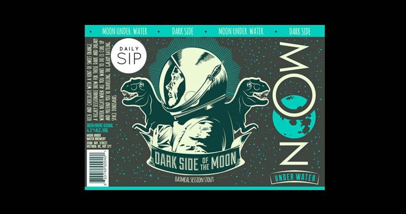 Moon Under Water Dark Side of the Moon Oatmeal Session Stout Sip Magazine