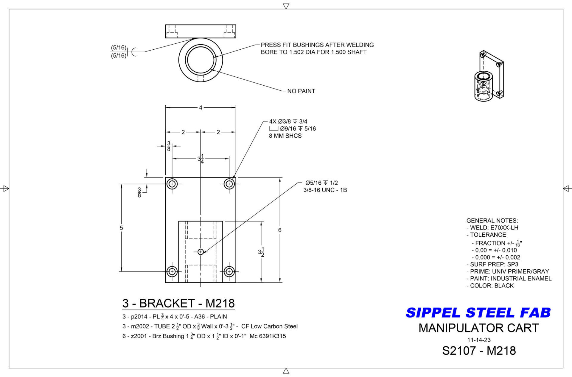 Fabrication Sippel Steel Fabrication