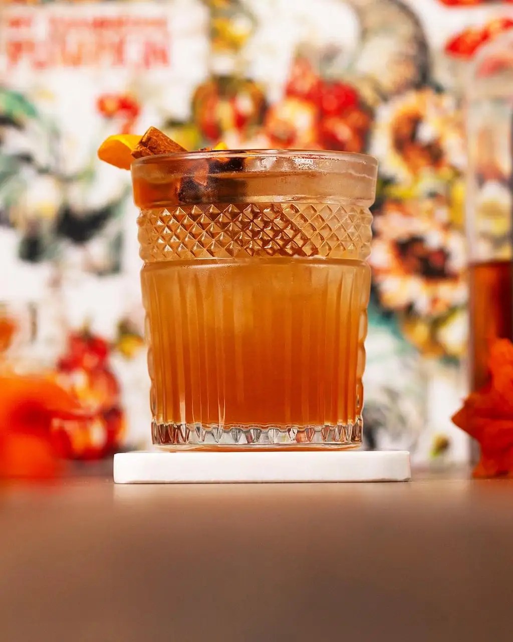 Spiced Maple Bourbon Fizz Cocktail Recipe • Sips From Scripts