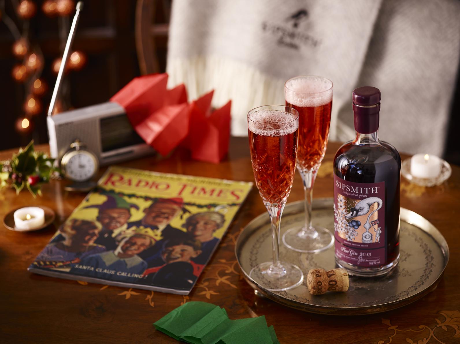 Gin and Prosecco Five Christmas Gin Cocktails Sipsmith Gin