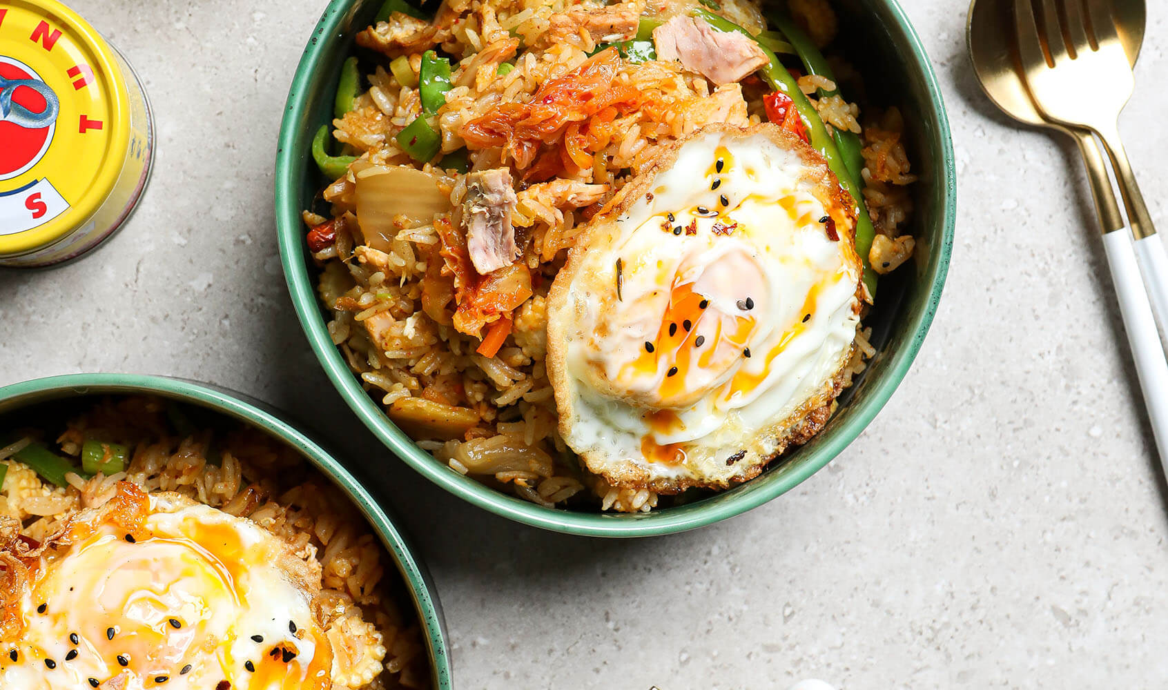 Sirena Tuna Kimchi Fried Rice Sirena Tuna