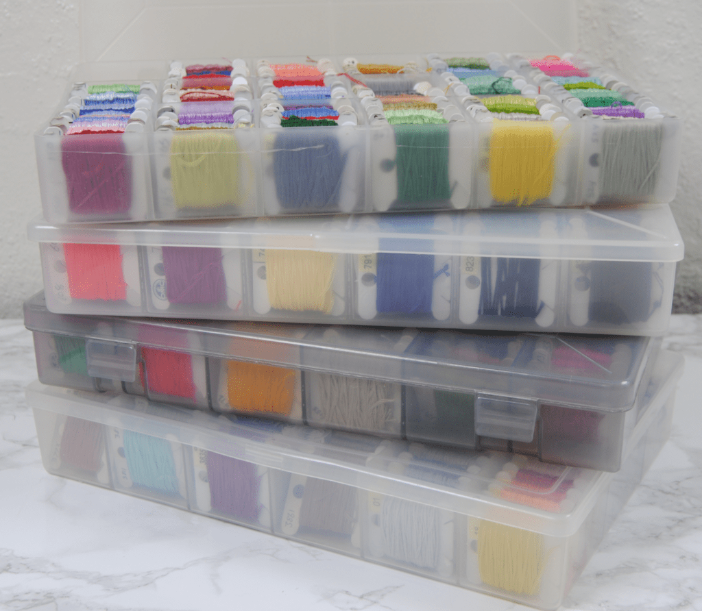 Thread Organization for Cross Stitch and Embroidery