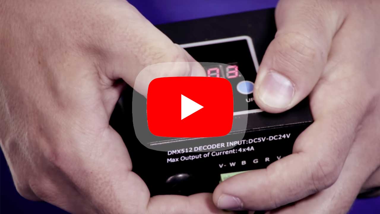 Understanding DMX Addressing with Dip Switch Binary Code