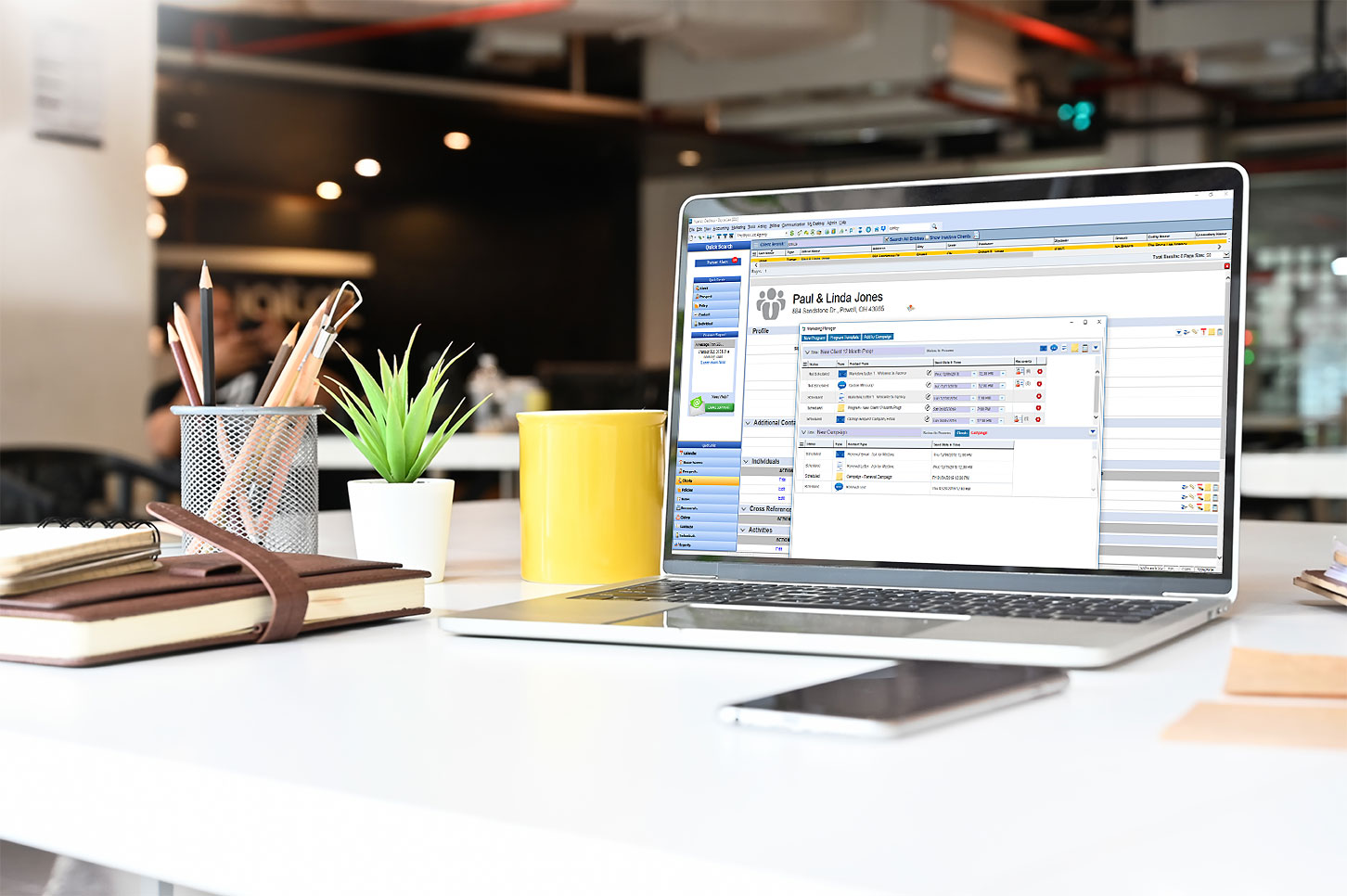 MarketingAutomationManagerScreen Insurance Agency