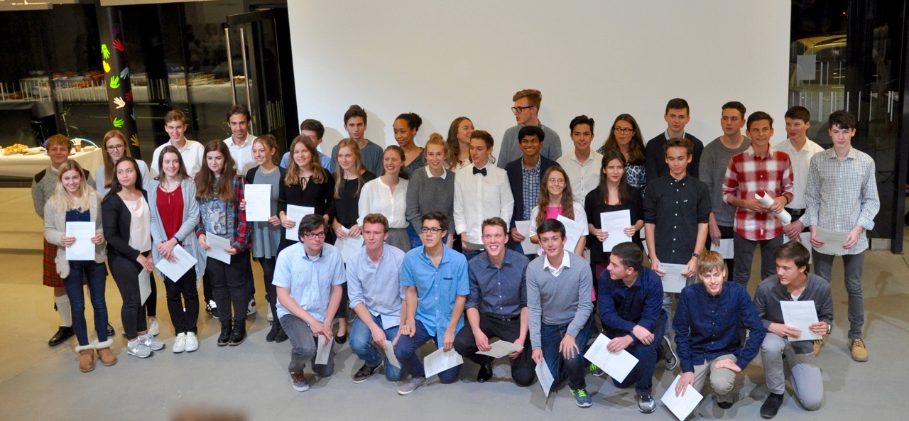 IGCSE Ceremony 2016 Schuldorf Bergstraße