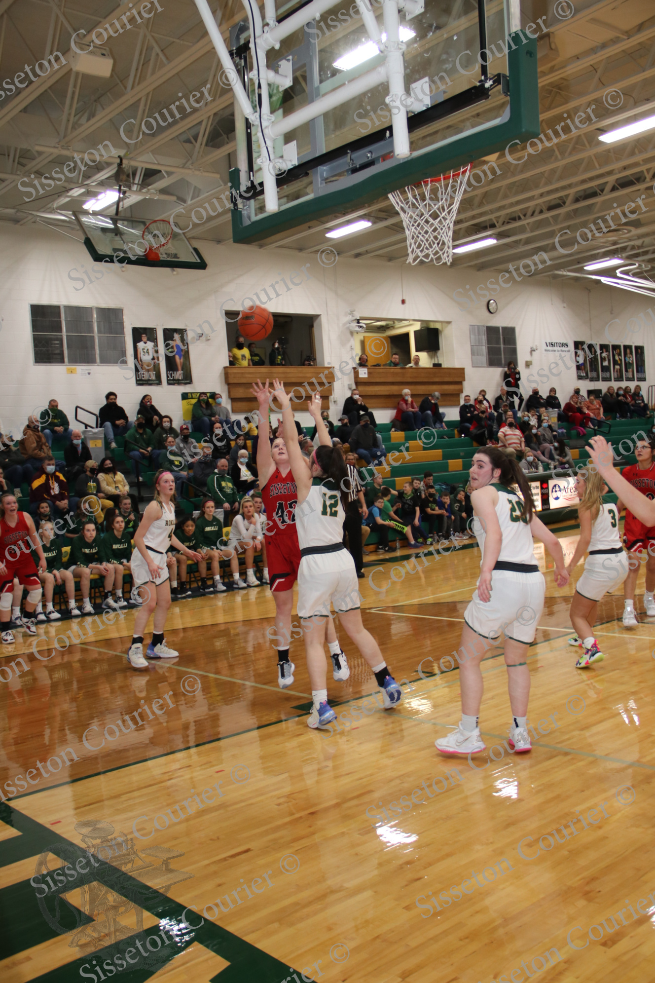 2021 Girls Basketball Region 1A Aberdeen Roncalli Sisseton Courier