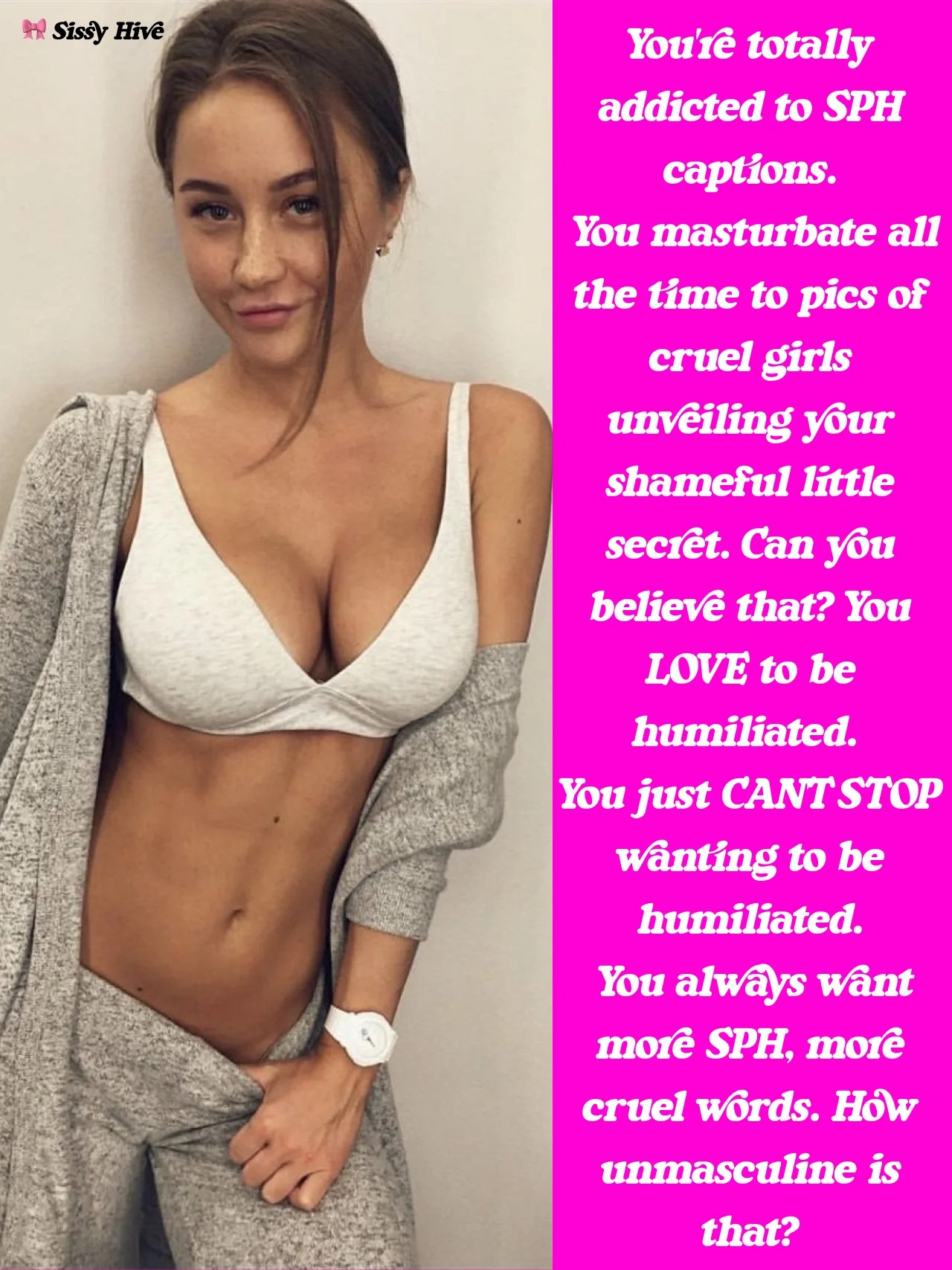 Sissy SPH Captions Boost Your Fantasy Sissy Hive