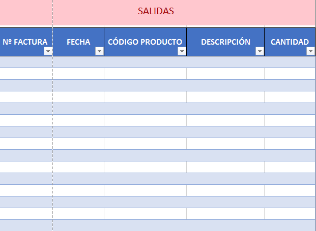 Plantilla excel de inventario y stock Plantillas Gratis