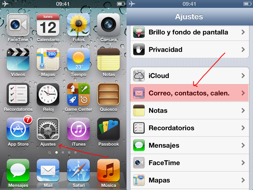 Configurar tu email con iPhone / iPod / iPad