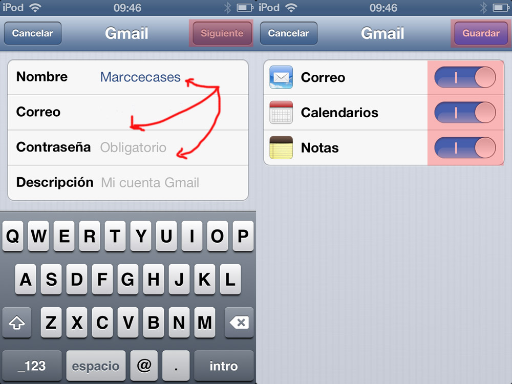 Configurar tu email con iPhone / iPod / iPad