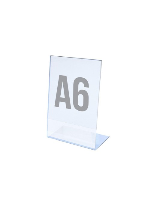 Tabletop A6V display stand (Acrylic)