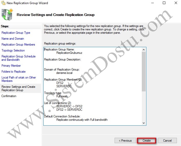 File Server DFS Management Sistem ve Network Dünyasına Hoşgeldiniz.
