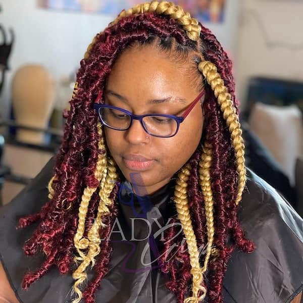 17 Classy Butterfly Box Braids You'll Love
