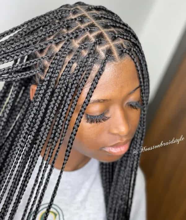 Top 15 Stunning Small Knotless Braids Hairstyles